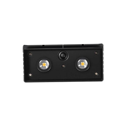 APPLIQUE LED LUCE BIANCA 3 WATT PANNELLO SOLARE LAMPADA DA PARETE ESTERNO IP65
