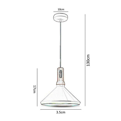 LAMPADARIO A SOSPENSIONE STILE INDUSTRIALE PENDENTE ATTACCO E27 PARALUME NERO