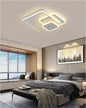 PLAFONIERA LED LUCE NATURALE LAMPADARIO 3 QUADRATI 48 WATT QUADRATO MODERNO