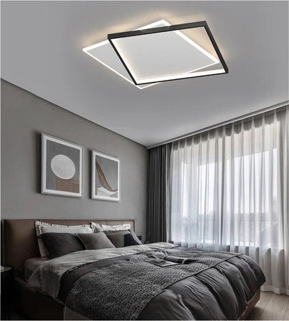 PLAFONIERA LED LUCE BIANCA CALDA NATURALE LAMPADA QUADRATO DA SOFFITTO 36 WATT
