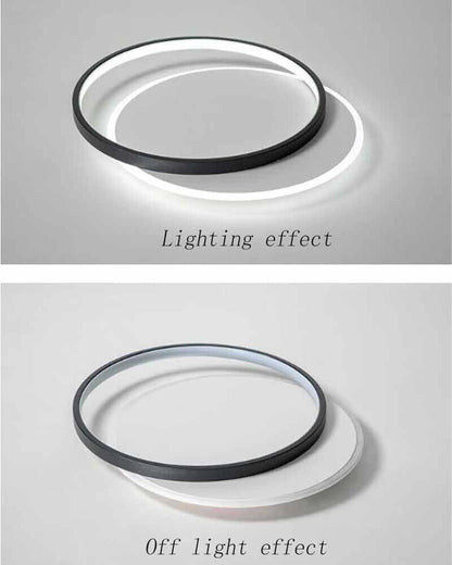 PLAFONIERA LED LUCE BIANCA CALDA NATURALE LAMPADA TONDA DA SOFFITTO 36 W