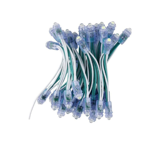 50 LED LUCE VERDE PUNTI LUCI LUMINOSI EFFETTO CIELO STELLATO DA INCASSO 12V