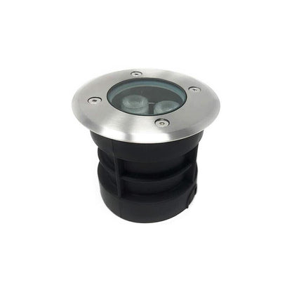FARETTO SEGNAPASSI DA TERRA CALPESTABILE LED LUCE BIANCA 3 WATT GIARDINO IP67