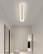 PLAFONIERA LED LUCE BIANCA LAMPADARIO A SOFFITTO 57 W PANNELLO SLIM OVALE 118 CM