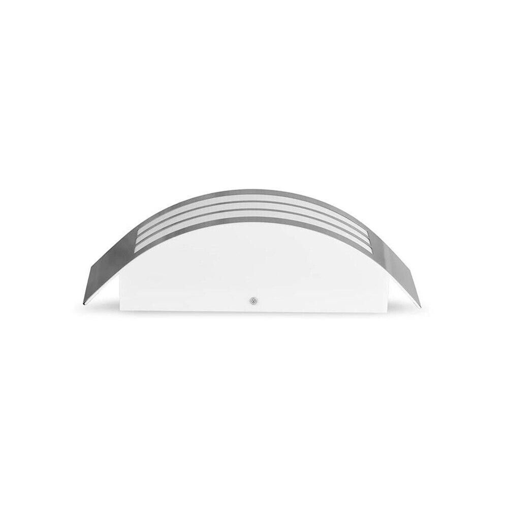APPLIQUE DA PARETE MURO IN ACCIAIO PER ESTERNO PORTALAMPADA E27 IP44