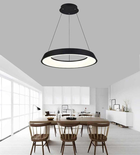 LAMPADARIO LED A SOSPENSIONE REGOLABILE 3 COLORI LUCE BIANCA CALDA NATURALE 43 W