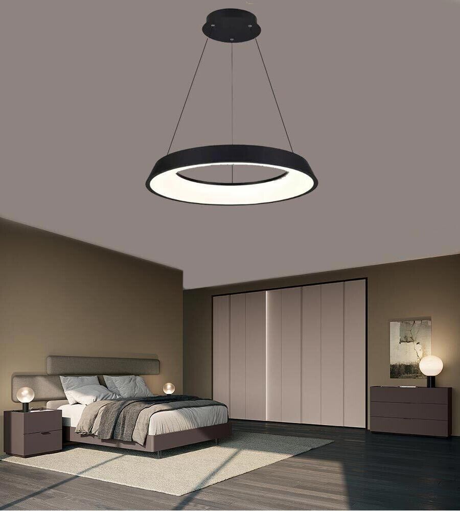 LAMPADARIO LED A SOSPENSIONE REGOLABILE 3 COLORI LUCE BIANCA CALDA NATURALE 43 W