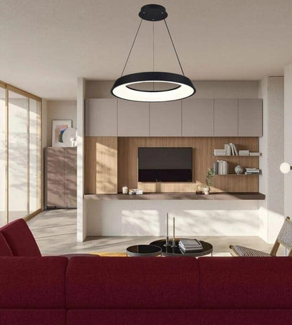 LAMPADARIO LED A SOSPENSIONE REGOLABILE 3 COLORI LUCE BIANCA CALDA NATURALE 43 W