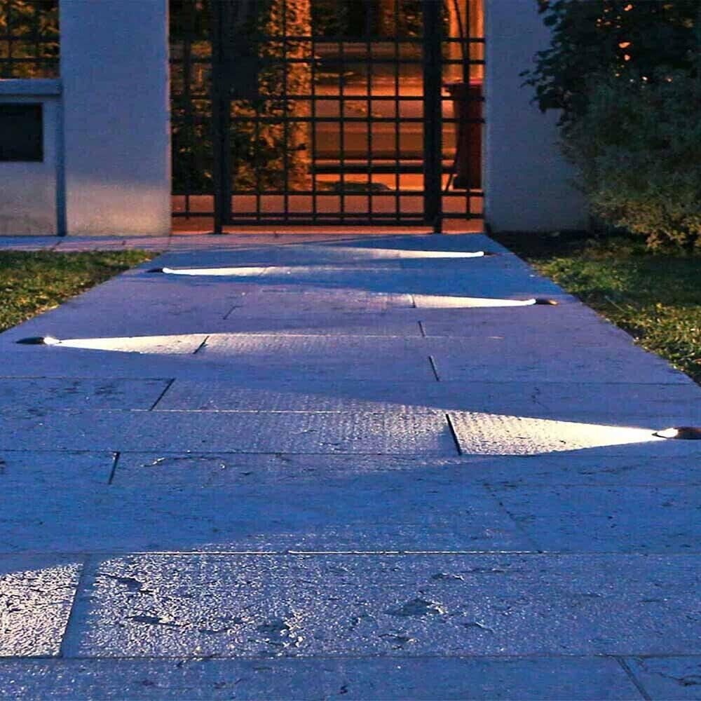 FARETTO CALPESTABILE LED 1 W FASCIO LUCE CALDA SEGNAPASSI CARRABILE ESTERNO IP67
