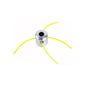 TESTINA DECESPUGLIATORE UNIVERSALE IN ALLUMINIO 4 FILI NYLON