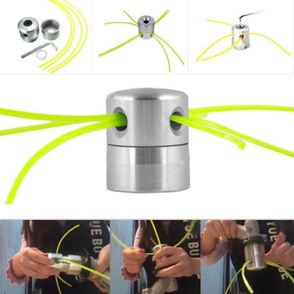 TESTINA DECESPUGLIATORE UNIVERSALE IN ALLUMINIO 4 FILI NYLON