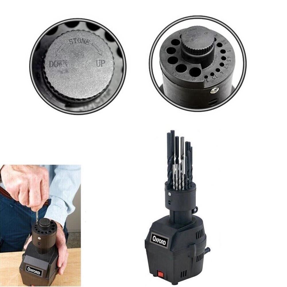 AFFILAPUNTE PER TRAPANO AFFILATORE ELETTRICO AFFILA PUNTA DA 3 A 10 MM