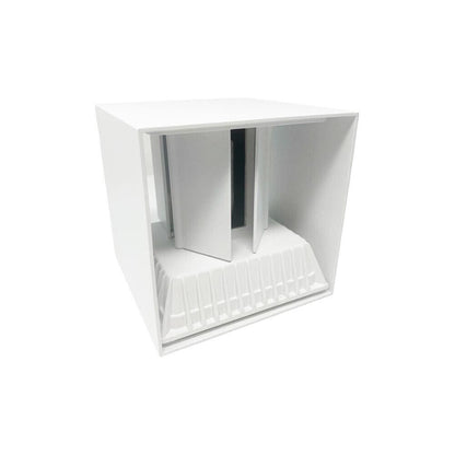 APPLIQUE A PARETE FARETTO 52 LED LUCE BIANCA 22 WATT ESTERNO INTERNO IP65 ES66BF