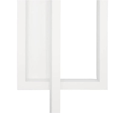 APPLIQUE LED TRE TONALITÀ LUCE BIANCA CALDA NATURALE LAMPADA RETTANGOLARE BIANCO