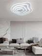 PLAFONIERA LED EFFETTO ONDA 59 WATT LAMPADARIO DA SOFFITTO LUCE BIANCA PN28BF