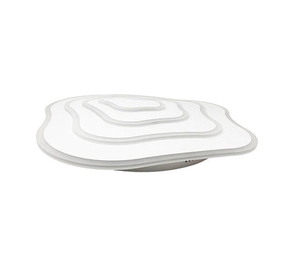 PLAFONIERA LED EFFETTO ONDA 59 WATT LAMPADARIO DA SOFFITTO LUCE BIANCA PN28BF
