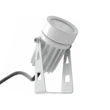 FARETTO LED LUCE VERDE COB 3.5 W PROIETTORE DA GIARDINO TERRA STAFFA A PARETE