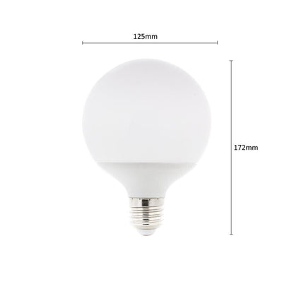 LAMPADINA LED 22 WATT LAMPADA GLOBO SFERA LUCE CALDA 3000K E27