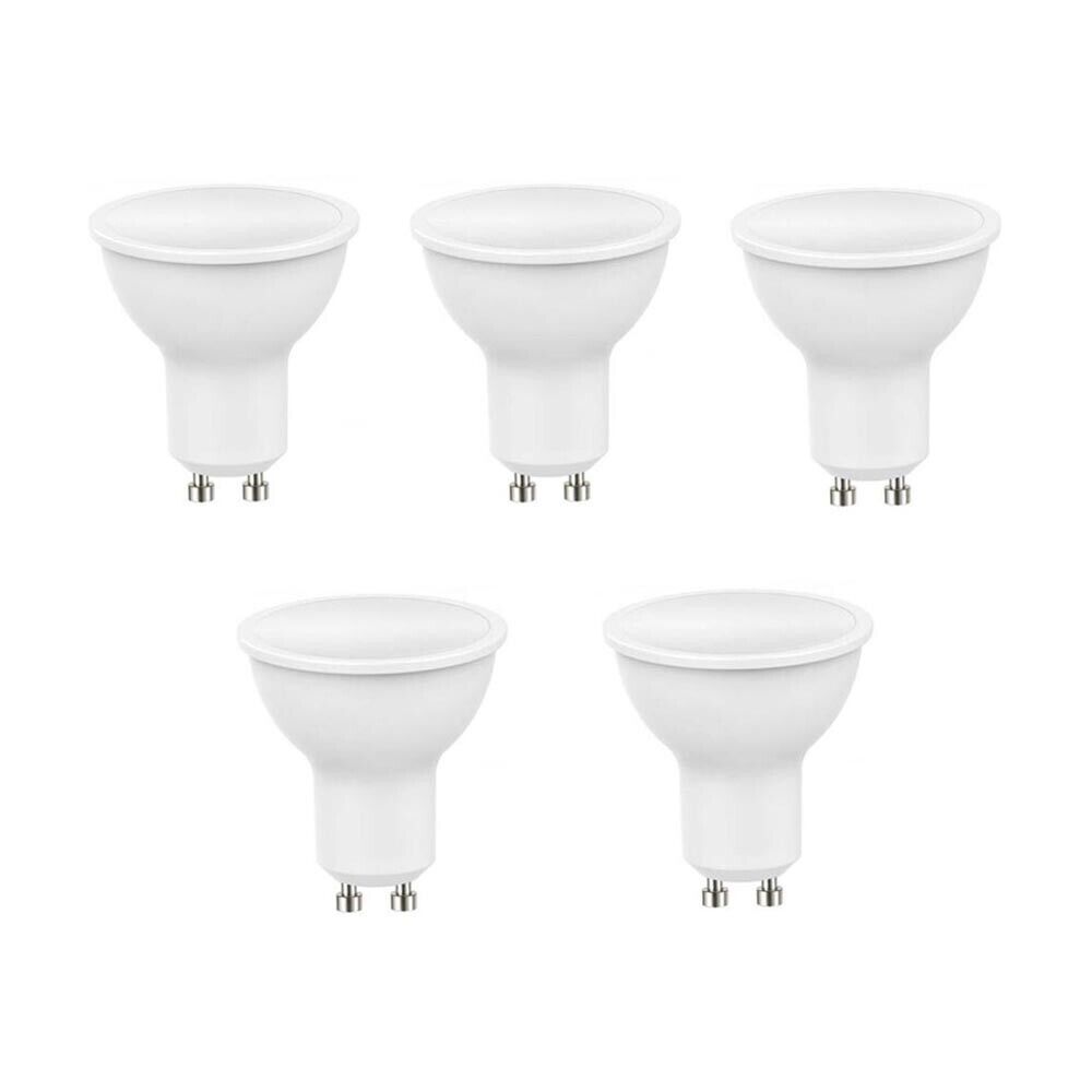 5 FARETTO LED GU10 LAMPADINA 5W LUCE NATURALE LAMPADINE PER LAMPADARIO APPLIQUE