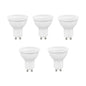 5 FARETTO LED GU10 LAMPADINA 5W LUCE NATURALE LAMPADINE PER LAMPADARIO APPLIQUE