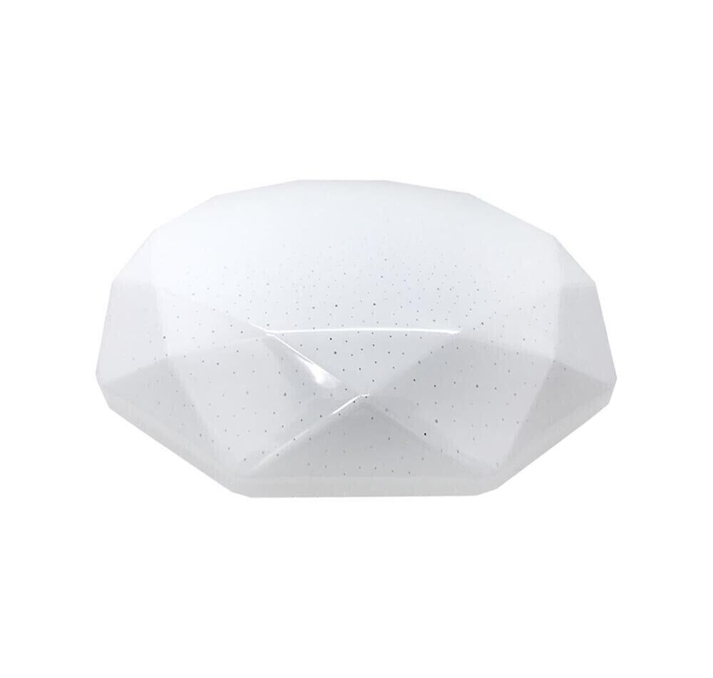 PLAFONIERA LED LUCE CALDA LAMPADARIO DA SOFFITTO EFFETTO BRILLANTINI 36 W C0236C