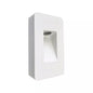 APPLIQUE LED LUCE NATURALE FARETTO 12 W SEGNAPASSI A MURO ESTERNO BIANCO ES62