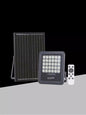FARO LED CON PANNELLO SOLARE 100 WATT LUCE NATURALE 4000K TELECOMANDO