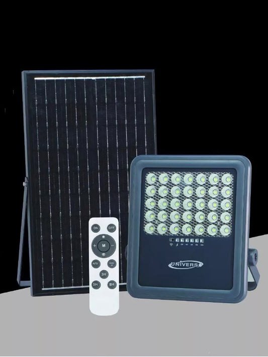 FARO LED CON PANNELLO SOLARE 150 WATT LUCE NATURALE 4000K TELECOMANDO