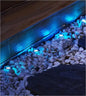 FARETTO SEGNAPASSI CALPESTABILE 12 V 1 W LED LUCE BLU ESTERNO GIARDINO IP68 ES41