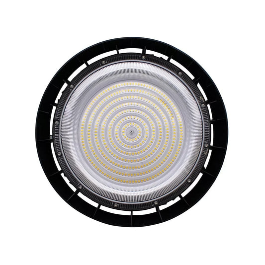 FARO LED LAMPADA INDUSTRIALE 100 W LUCE NATURALE DISCO ROTONDO SLIM UFO IP65 HE