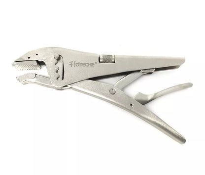 PINZA A SCATTO AUTOBLOCCANTE PRESSIONE REGOLABILE ACCIAIO 10" 250 MM