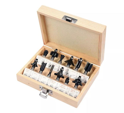 12 FRESE LEGNO GAMBO 6 MM FRESA PER SCANALATURE PANTOGRAFO DECORAZIONI CORNICI