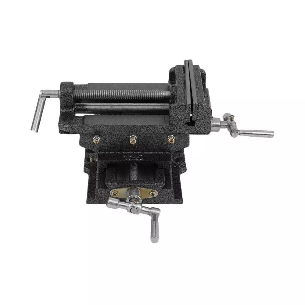 MORSA CROCE 100 MM 4" REGOLABILE GANASCE PER TRAPANO A COLONNA DA BANCO