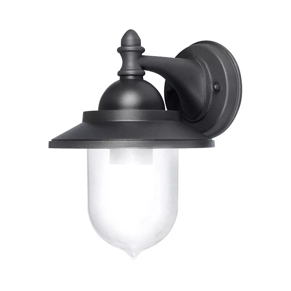 LANTERNA A PARETE GIARDINO LAMPADA DA MURO PORTA LAMPADINA E27 B247G