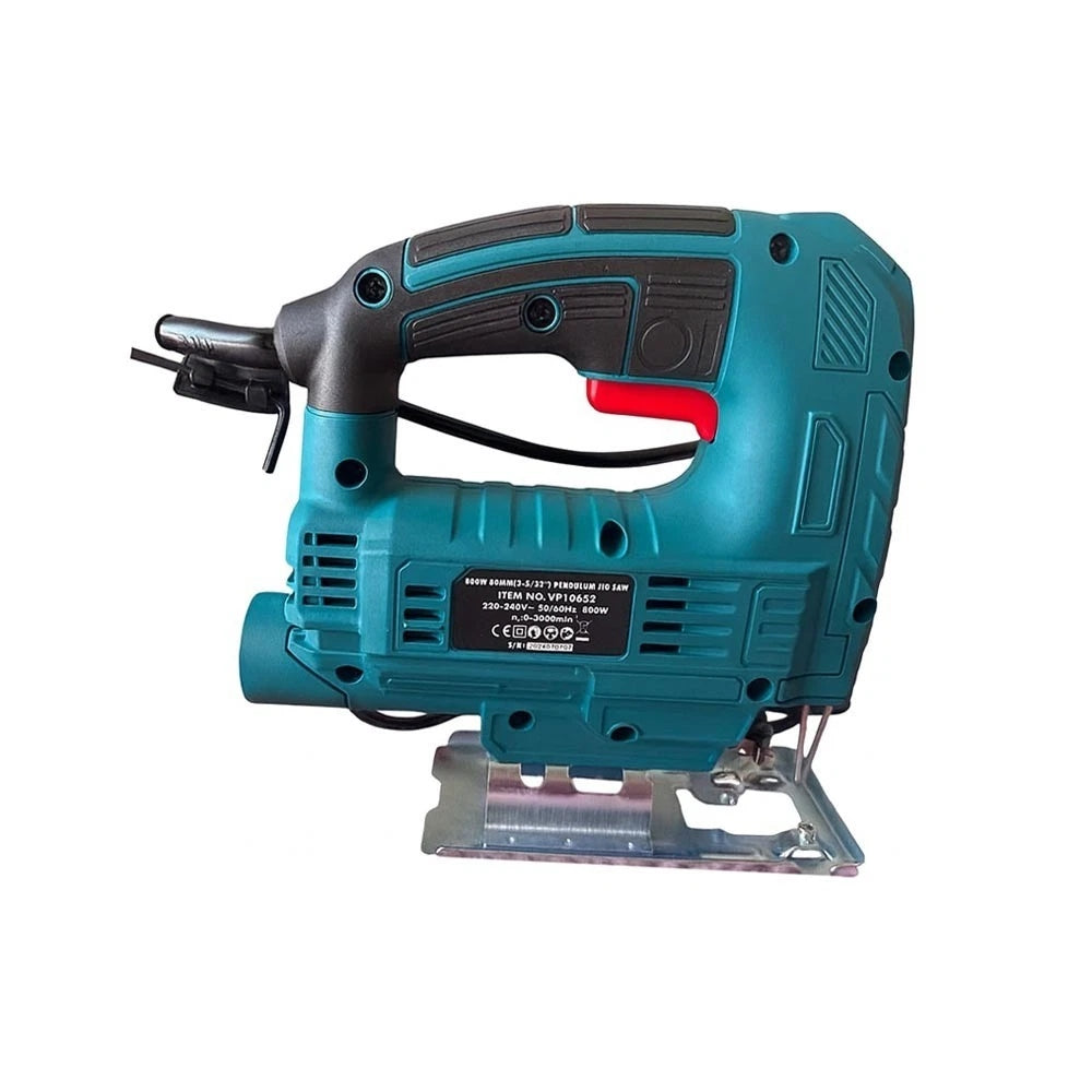 SEGHETTO ALTERNATIVO ELETTRICO PER LEGNO METALLO 800 W LAMA TAGLIO 80 MM