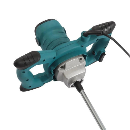 IMPASTATORE ELETTRICO 1500 W TRAPANO MISCELATORE FRUSTA 120 CM PER CALCE COLLA