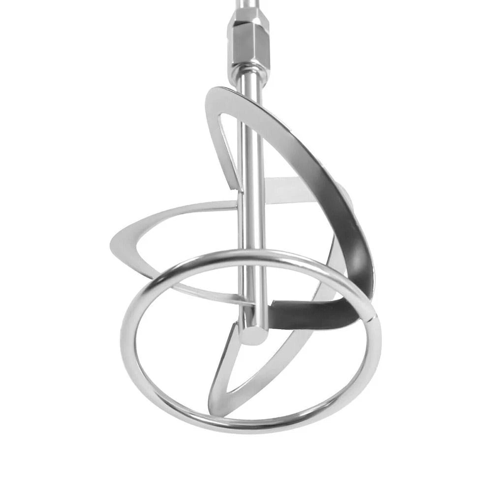 IMPASTATORE ELETTRICO 1500 W TRAPANO MISCELATORE FRUSTA 120 CM PER CALCE COLLA