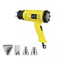 PISTOLA TERMICA ARIA CALDA 2000 W SVERNICIATORE PHON 2 VELOCITA’ 4 ACCESSORI QR-