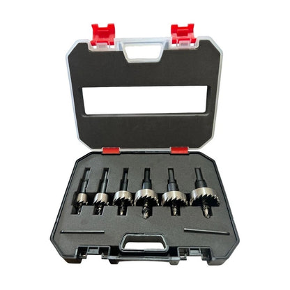 SET 6 FRESE A TAZZA FRESA IN METALLO DURO PER FERRO ALLUMINIO 16 20 25 30 35 MM