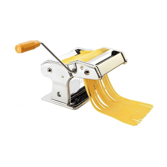 MACCHINA PER PASTA FRESCA STENDE E TAGLIA MANUALE IN ACCIAIO INOX CUCINA SANA