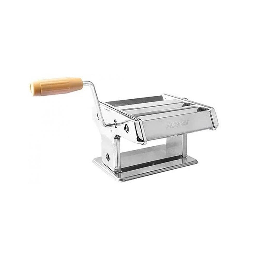 MACCHINA PER PASTA FRESCA STENDE E TAGLIA MANUALE IN ACCIAIO INOX CUCINA SANA