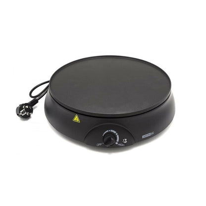 CREPIERA ELETTRICA 1000 W PIASTRA ANTIADERENTE PER CREPES CRESPELLE DOLCI SALATI