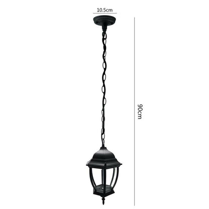 LANTERNA A SOSPENSIONE LAMPADARIO LAMPIONCINO DA CASA GIARDINO VERANDA ES40N