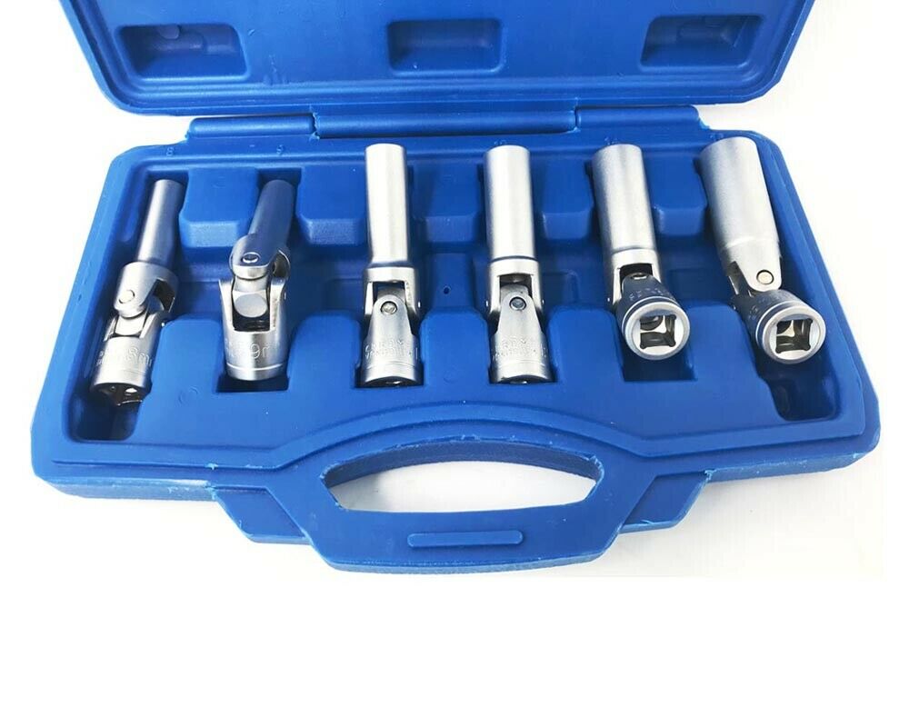 6 CHIAVI A SNODO SMONTA CANDELA CHIAVE SNODATE CANDELETTE AUTO