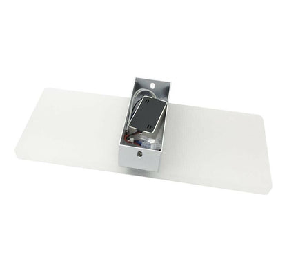 APPLIQUE IN VETRO DA PARETE LUCE BIANCA LAMPADA LED INTERNO 8W