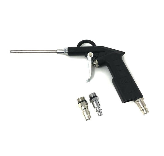 PISTOLA DI SOFFIAGGIO ARIA COMPRESSA COMPRESSORE ADATTATORE BECCO 100 MM