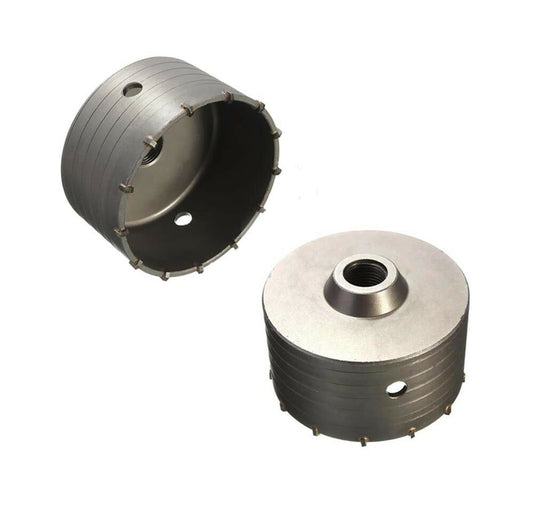 FRESE CAROTATRICI A TAZZA 100 120 MM FRESA CAROTATRICE X TRAPANO DA MURO CEMENTO