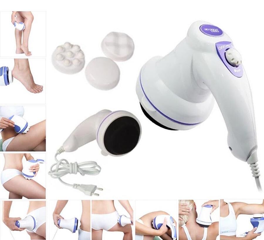 MASSAGGIATORE ELETTRICO 25 W MASSAGGIO CORPO TONIFICA RASSODA MUSCOLI CELLULITE