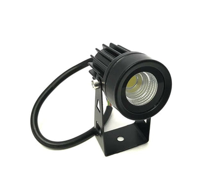 FARETTO LED COB 3.5 W PROIETTORE DA GIARDINO STAFFA A PARETE LUCE BIANCA