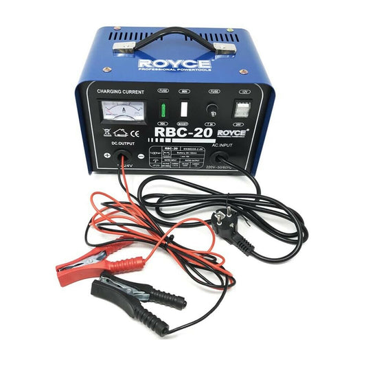 CARICABATTERIE PER AUTO CAMPER 12 24 V RICARICA CARICA BATTERIA 90 180 AH 20 AMP